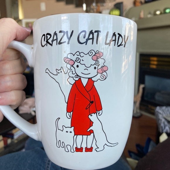 Petrageous Designs Other - Crazy Cat lady X Large Mug by Petrageous Designs